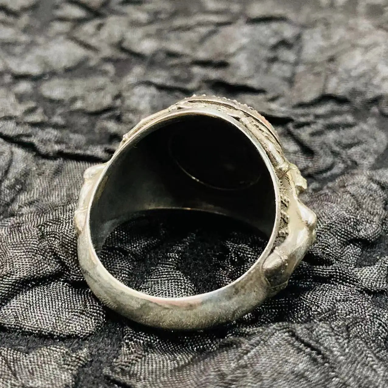 Retro Punk Rock Skull Ring – 925 Sterling Silver Unisex Fashion Jewelry. Unique Badass gifts for badass. Unique Badass birthday gifts. Unique Badass Biker Christmas gifts for badasses. Badass skull accessories. Unique Valentine gifts for him. Unique Anniversary gift for him. Unique Anniversary gift for my badass husband. Unique Badass Birthday gift for my badass boyfriend. Badass Birthday gift for my badass husband. Badass gift for bikers.
