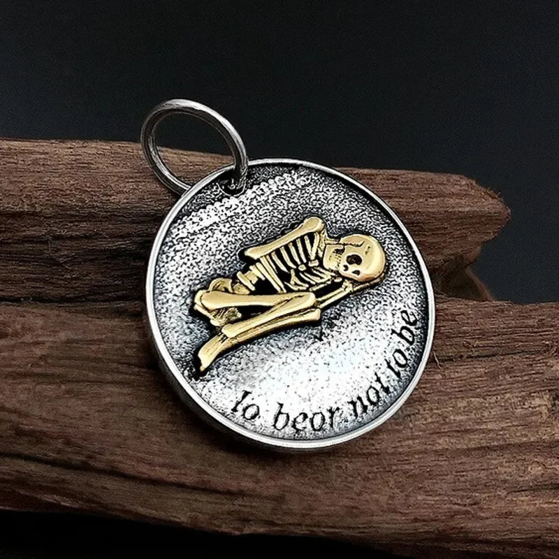 Retro Hip-Hop Skull Coin Pendant – S925 Silver Badass Skull Jewelry. Unique Badass gifts for badass. Unique Badass birthday gifts. Unique Badass Biker Christmas gifts for badasses. Badass skull accessories. Unique Valentine gifts for him. Unique Anniversary gift for him. Unique Anniversary gift for my badass husband. Unique Badass Birthday gift for my badass boyfriend. Badass Birthday gift for my badass husband. Badass gift for bikers.