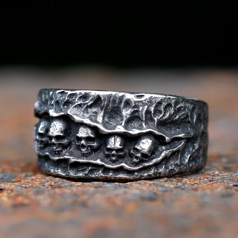 Badass Gothic Retro Skull Ring. Badass gifts for badass. Badass birthday gifts. Badass Christmas gifts for badasses. Badass skull accessories. Valentine gifts for him and her. Anniversary gift for him and her. Anniversary gift for my badass husband and wife. Badass Birthday gift for my badass boyfriend and girlfriend. Badass Birthday gift for my badass husband and wife.