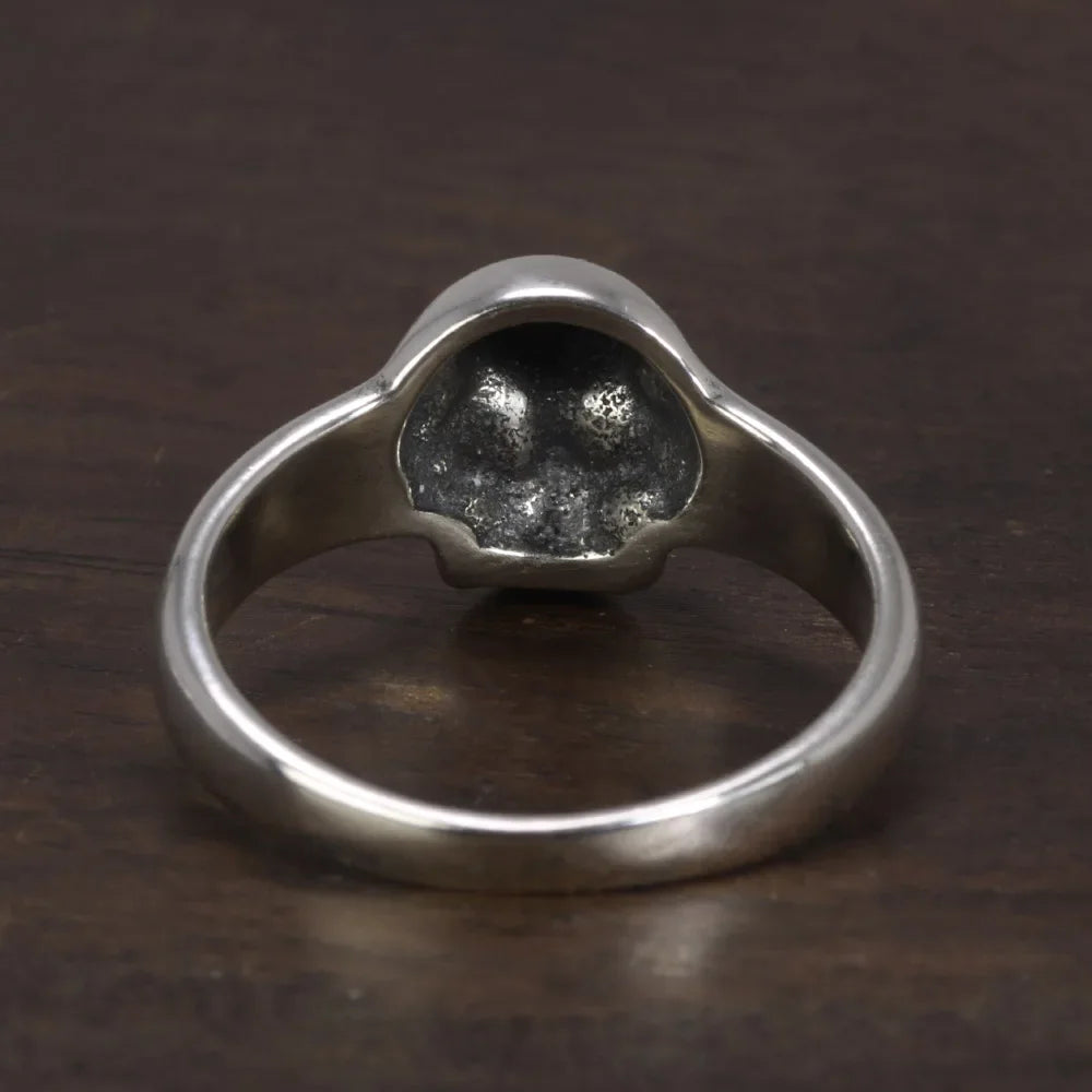 925 Sterling Silver Vintage Skeleton Ring for Men. Badass gifts for badass. Badass birthday gifts. Badass Christmas gifts for badasses. Badass biker skull pendant necklace. Badass biker skull jewelry. Badass skull jewelry. Badass skull accessories. Valentine gifts for him. Anniversary gift for him. Anniversary gift for my badass husband. Badass Birthday gift for my badass boyfriend. Badass Birthday gift for my badass husband.