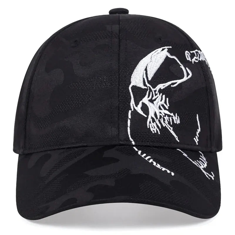 Unisex Skull Embroidery Baseball Cap – Adjustable Badass Casual Hat for Men and Women. Unique Badass birthday gifts. Unique Badass Biker Christmas gifts for badasses. Badass skull accessories. Unique Valentine gifts for him. Unique Anniversary gift for him. Unique Anniversary gift for my badass husband. Unique Badass Birthday gift for my badass boyfriend. Badass Birthday gift for my badass husband. Badass gift for bikers.