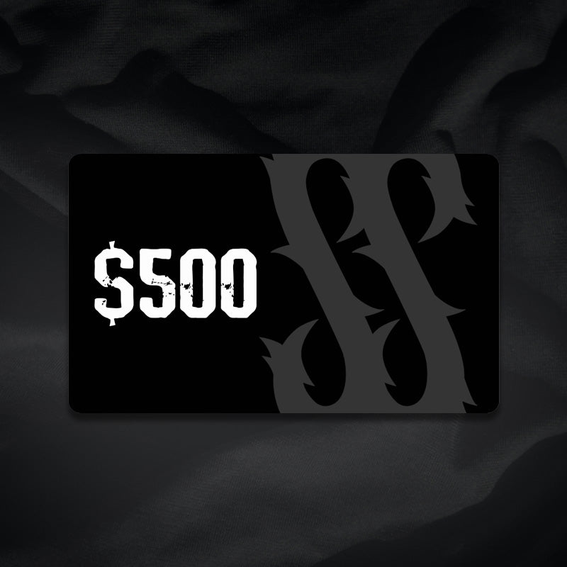 SUNKEN SKULL Badass Skull Accessories Gift Cards for Your Coolest Badass friends and families