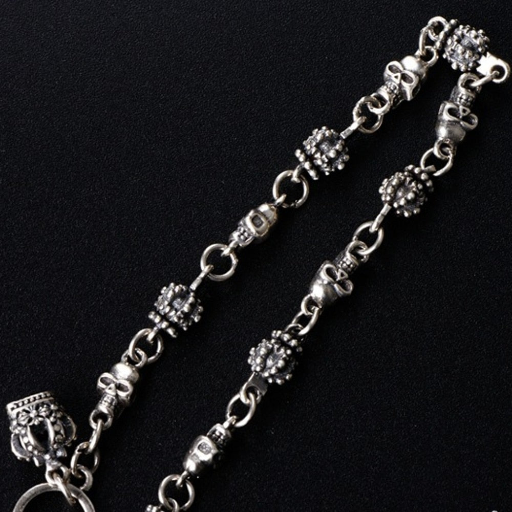 925 Sterling Silver Hipstar Skull Crown Bracelet. Badass gifts for her. Badass gothic birthday gifts. Unique Badass Christmas gifts for badasses. Badass biker skull earrings. Badass Biker skull jewelry. Badass skull jewelry. Badass skull accessories. Unique Valentine gifts for her. Unique Anniversary gift for her. Unique Anniversary gift for my badass husband. Unique Badass Birthday gift for my badass girlfriend. Badass Birthday gift for my badass wife.