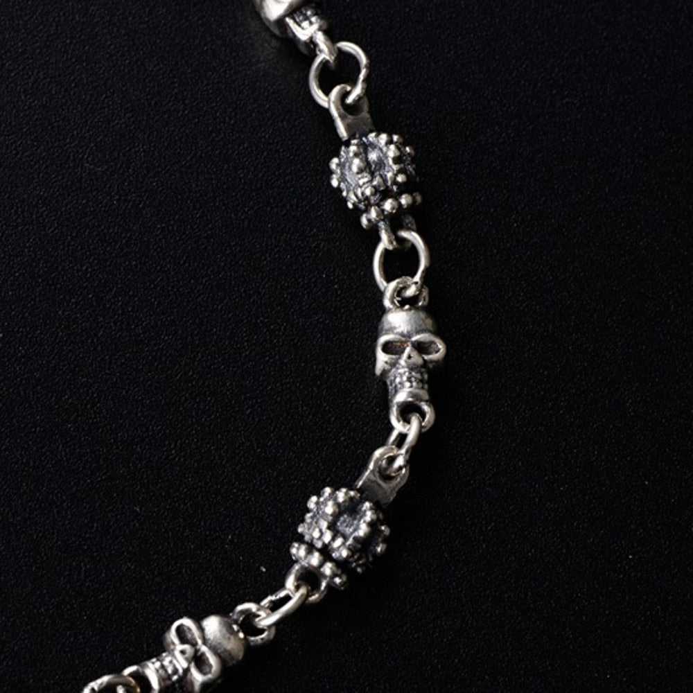 925 Sterling Silver Hipstar Skull Crown Bracelet. Badass gifts for her. Badass gothic birthday gifts. Unique Badass Christmas gifts for badasses. Badass biker skull earrings. Badass Biker skull jewelry. Badass skull jewelry. Badass skull accessories. Unique Valentine gifts for her. Unique Anniversary gift for her. Unique Anniversary gift for my badass husband. Unique Badass Birthday gift for my badass girlfriend. Badass Birthday gift for my badass wife.
