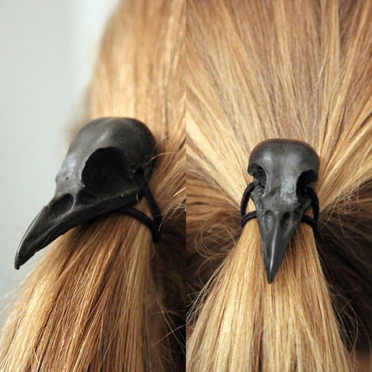 Punk Gothic Metal Crow Skull Hairband