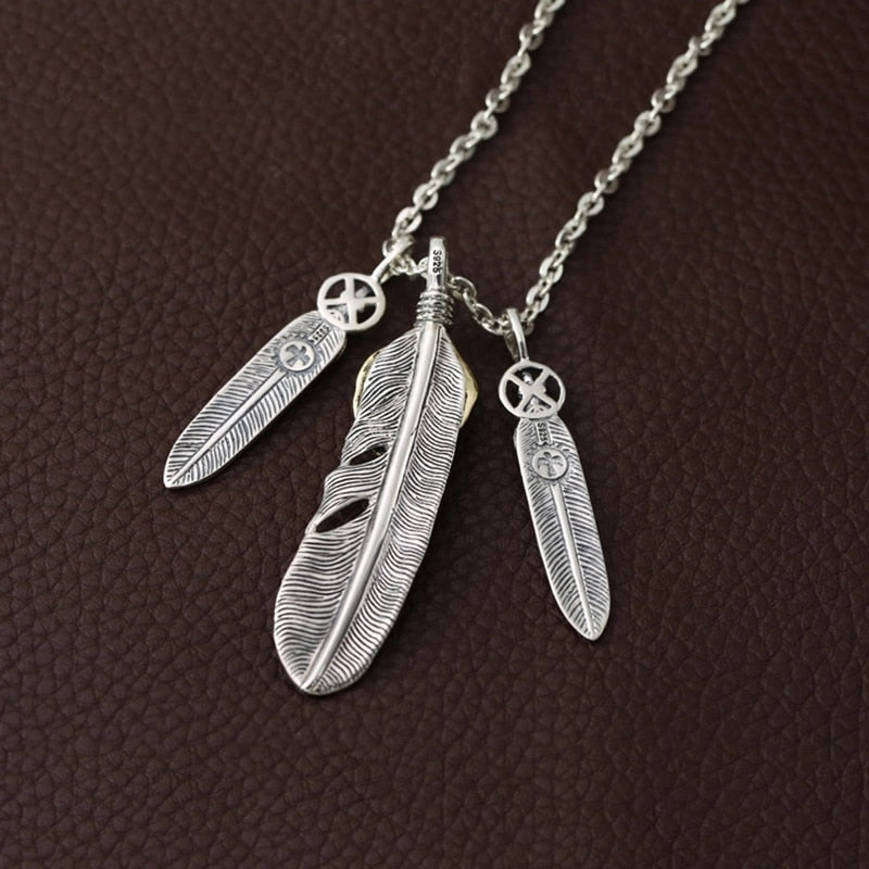 Real 925 Sterling Silver Feather Skull Pendant Chain Necklace. Unique Badass gifts for badass. Unique Badass birthday gifts. Unique Badass Biker Christmas gifts for badasses. Badass skull accessories. Unique Valentine gifts for him. Unique Anniversary gift for him. Unique Anniversary gift for my badass husband. Unique Badass Birthday gift for my badass boyfriend. Badass Birthday gift for my badass husband. Badass gift for bikers.