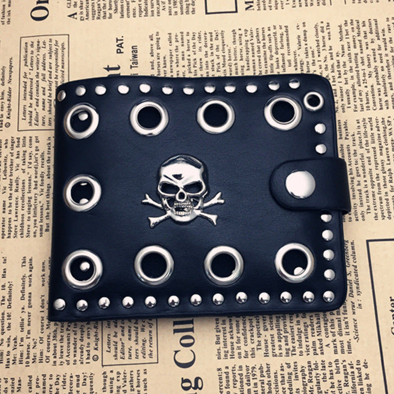 Vintage Design Hard Rock Skull Wallet. Unique Badass gifts for badass. Unique Badass birthday gifts. Unique Badass Biker Christmas gifts for badasses. Badass skull accessories. Unique Valentine gifts for him. Unique Anniversary gift for him. Unique Anniversary gift for my badass husband. Unique Badass Birthday gift for my badass boyfriend. Badass Birthday gift for my badass husband. Badass gift for bikers.