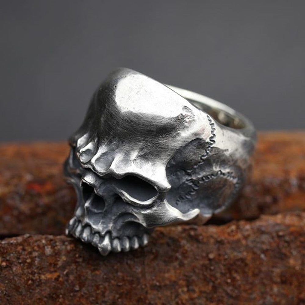 Unique Cranium Biker Skull Rings
