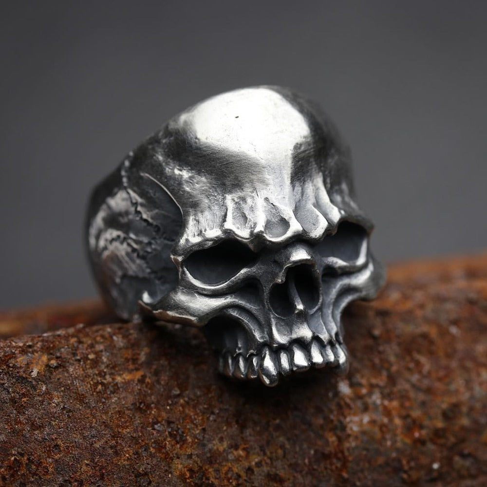 Unique Cranium Biker Skull Rings