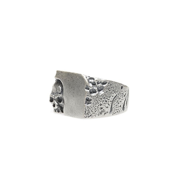 Unique Domineering 316L Stainless Steel Skull Ring