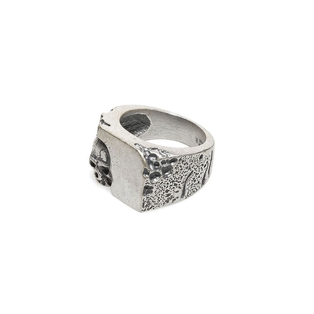 Unique Domineering 316L Stainless Steel Skull Ring