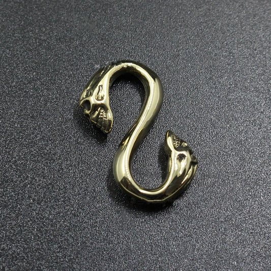 Pure Copper Skull S Hook